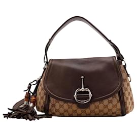 Gucci Borsa a tracolla in tela monogramma GG
