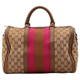Gucci Borsa Boston Monogram GG Supreme