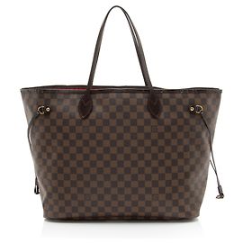 Louis Vuitton Damier Ebene Neverfull GM Tote