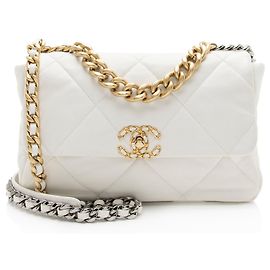 Borsa a tracolla Chanel Lambskin 19 Large Flap
