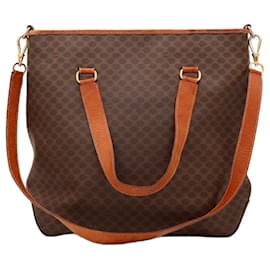 Celine Macadam Canvas und Leder Shopper - Céline