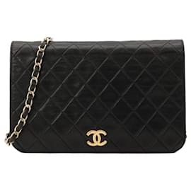 Bolso Chanel Classic Flap de piel negra