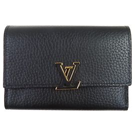 Cartera Bifold Louis Vuitton Portefeuille Compact Taurillon Clemence