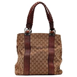 Gucci GG Supreme Monogram Canvas Tote Bag
