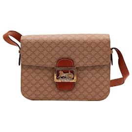 Borsa a spalla Céline Triomphe in tela