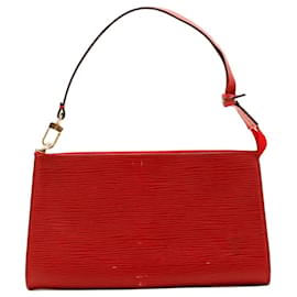Louis Vuitton Epi Pochette Accessoires Rossa