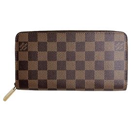 Cartera Zippy en lona Damier Louis Vuitton