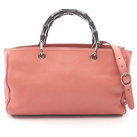 Borsa Tote Gucci Bamboo Shopper Medium 2-Way