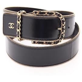 Chanel Coco Mark Ledergürtel für Damen