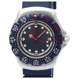 TAG HEUER Formula 1 Stahl und Kautschuk Quarz Damenuhr 370.508