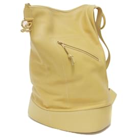 Zaino Anton in pelle Loewe Giallo