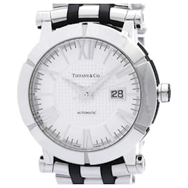 Tiffany & Co Relógio automático Tiffany Atlas em aço e borracha