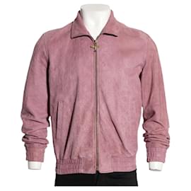 Louis Vuitton Giacca Bomber in scamosciato Monogram