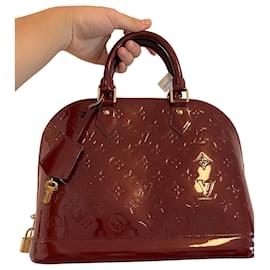 Louis Vuitton Bolso Alma Vernis Bordeaux