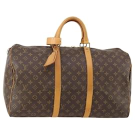 Borsa Keepall Louis Vuitton Monogram Canvas 50