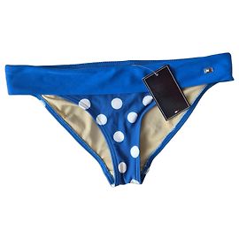 Tommy Hilfiger Bas de Bikini à Pois - Bleu