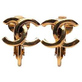 Orecchini a clip Coco Mark placcati oro Chanel