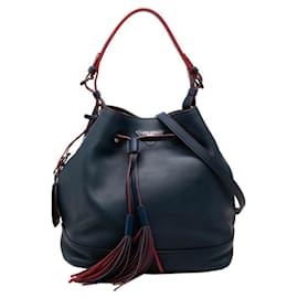 Borsa a mano/Borsa a tracolla con placca logo Triangle Prada