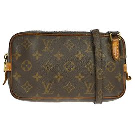 Louis Vuitton Pochette Marly Bandouliere Monogram Canvas medium