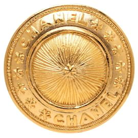 Spilla Logo Chanel placcata oro