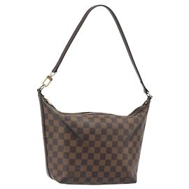 LOUIS VUITTON Damier Ebene Illovo MM Shoulder Bag N51995 LV Auth hk3870