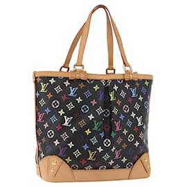 Borsa Tote LOUIS VUITTON Multicolor Shirley MM Nera M93213 LV Auth 186256SAV