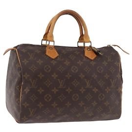 LOUIS VUITTON Borsa Monogram Speedy 30 M41526 LV Auth 186218A