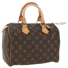 LOUIS VUITTON Borsa Monogram Speedy 25 M41528 LV Auth am11878SV