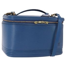 Borsa LOUIS VUITTON Epi Nice 2way Toledo Blue M48015 LV Auth 185939SV