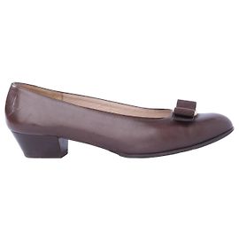 Décolleté in pelle Salvatore Ferragamo