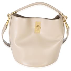 Borsa Bucket Teen 16 in pelle di vitello liscia color Tan di Celine - Céline