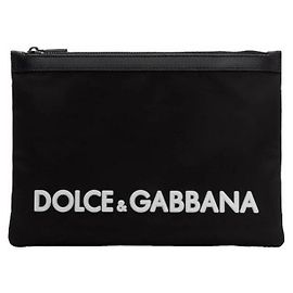 Dolce & Gabbana Pochette in Nylon Logo