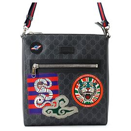 Borsa a tracolla Gucci GG Supreme Courier