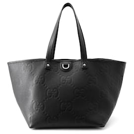 Sac cabas Jumbo GG en cuir taille Medium - Gucci