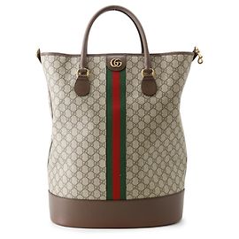 Gucci GG Supreme Ophidia Savoy Duffle Bag