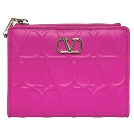 Cartera de doble pliegue Toile Iconograph para mujer Valentino