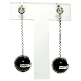 Orecchini a catena con palline da donna Gucci