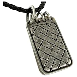 Collana con pendente a doppia placca da uomo Bottega Veneta