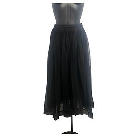 Gonna in tulle nero Christian Dior