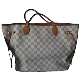 Louis Vuitton Neverfull MM Damier Azur Bolso Tote