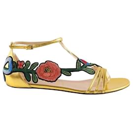 Sandali dorati - Gucci