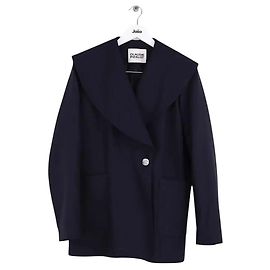 Claudie Pierlot Abrigo azul marino