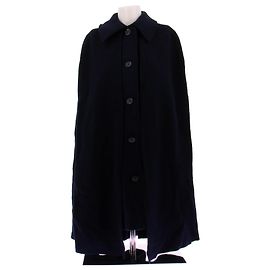 Totême Navy Blue Wool Coat Size 36