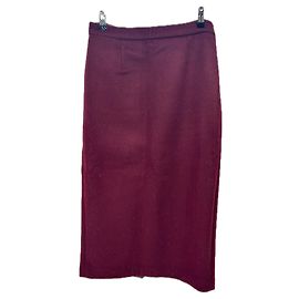 Autre Marque Wollrock bordeaux THE FRANKIE SHOP
