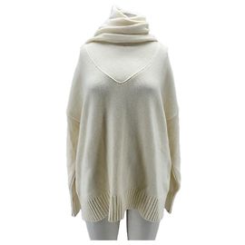 Autre Marque Jersey con bufanda blanca