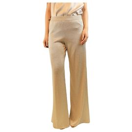 Missoni Pantaloni in lurex oro - taglia UK 12