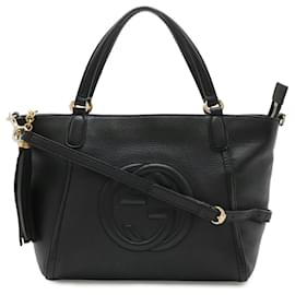 Borsa Tote Gucci Soho Interlocking G