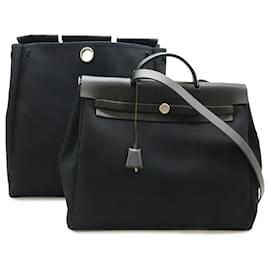 Borsa Hermes Herbag MM in nero - Hermès