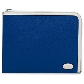 Clutch con zip Mulberry Blue X Richard Malone
