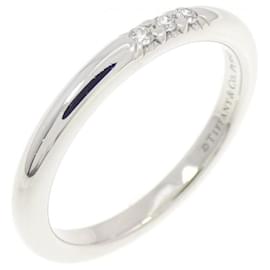 Tiffany Platinum Band Ring with Diamond - Tiffany & Co